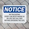 Signmission No Tailgating Every Car Must Badge In Or, 18 in W x Rectangle, Plastic OS-2PACK-NS-P-1218-L-14883 - alternate 4